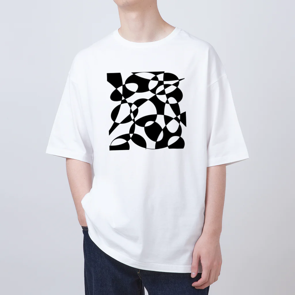 高野寛のSUZURIのB&W #1 オーバーサイズTシャツ