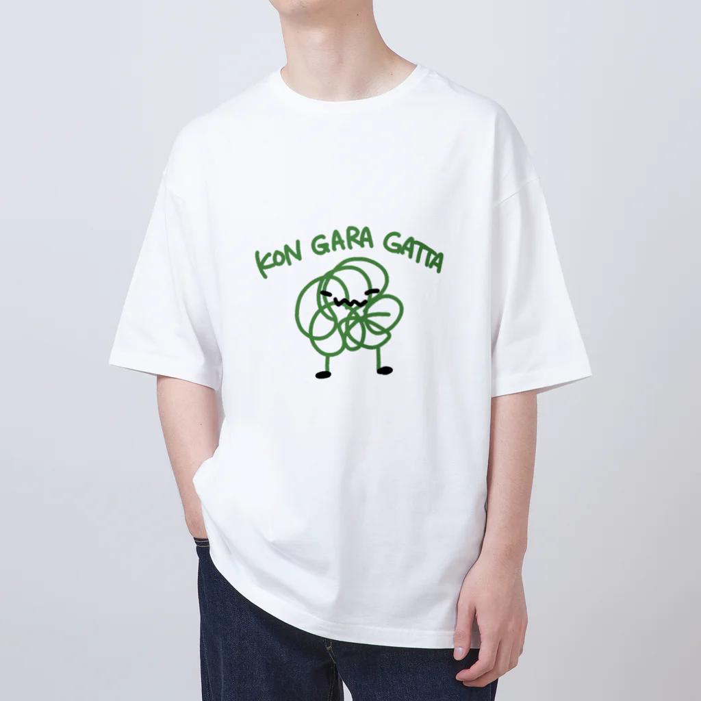 もずくのもくずのKON GARA GATTA! オーバーサイズTシャツ