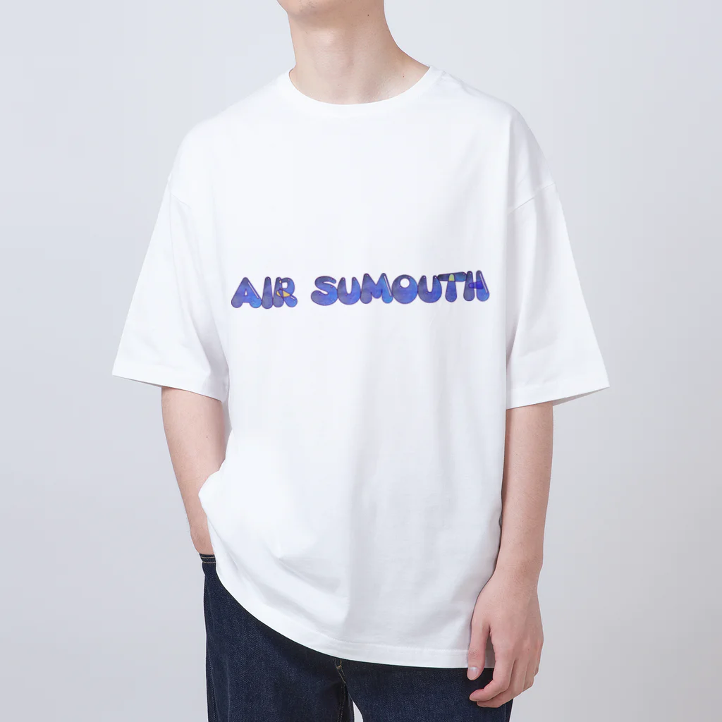 Air Sumouthの☆エアースマース文字☆ オーバーサイズTシャツ