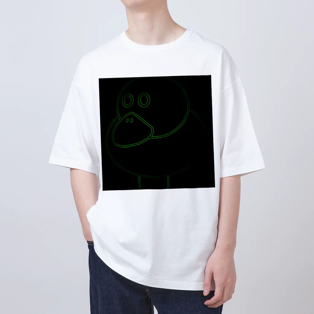 the duckのduck_cyber オーバーサイズTシャツ