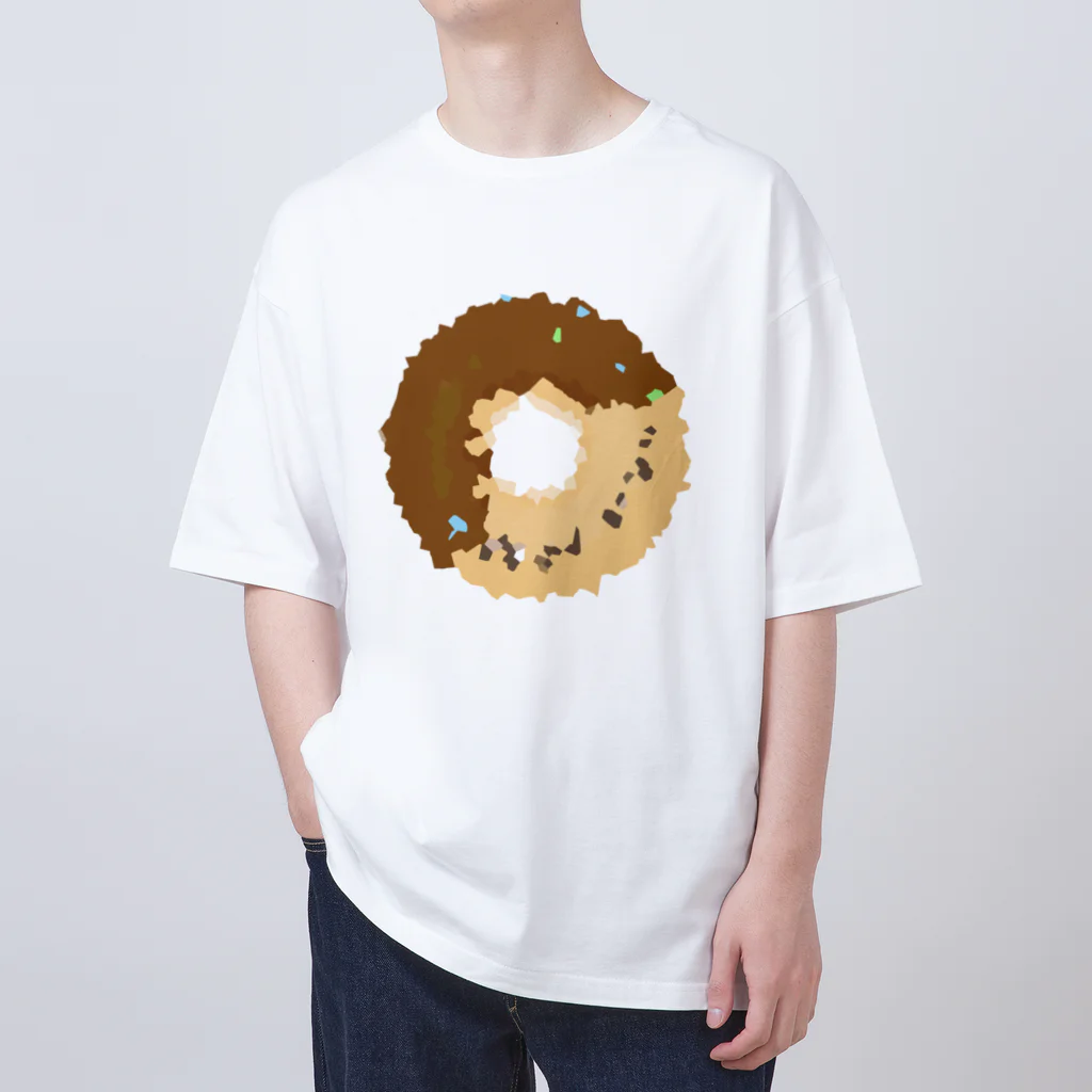 めめめのドーナツ大好き（チョコ） Oversized T-Shirt