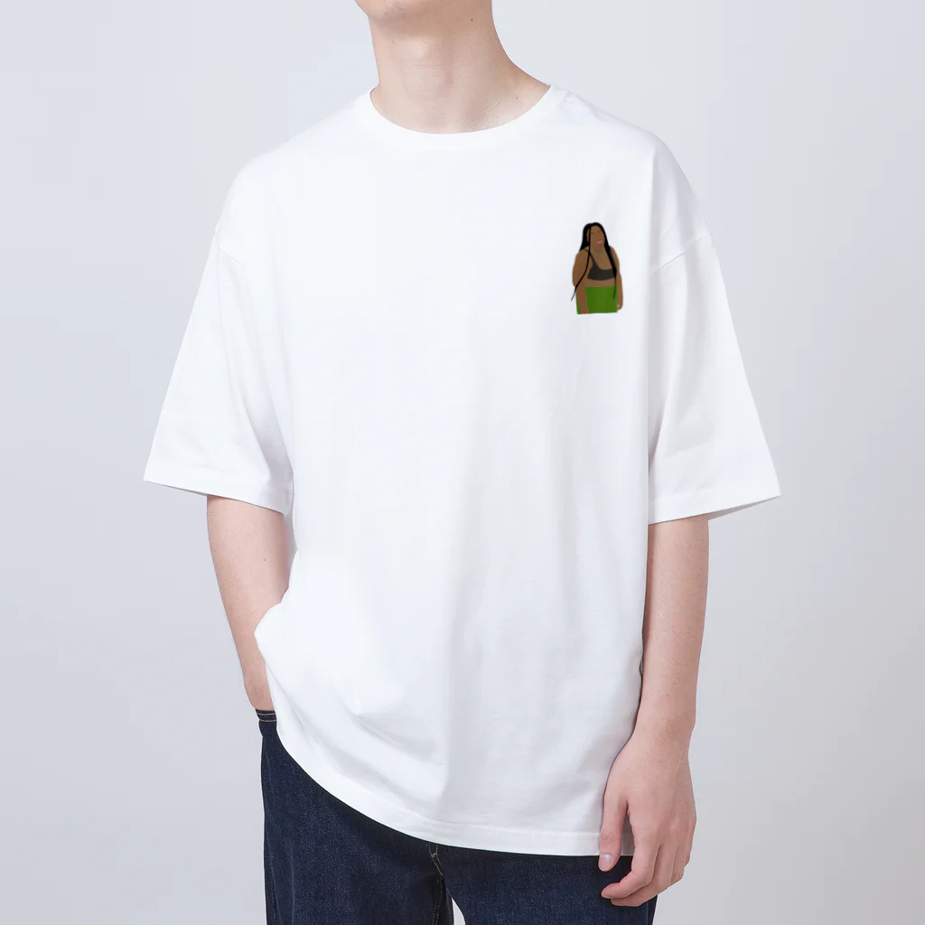 RainbowTokyoのNever mind 文字抜き版 Oversized T-Shirt