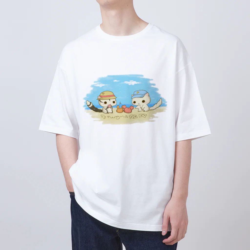 puQmalsのpuQmals フクモモsummer Oversized T-Shirt