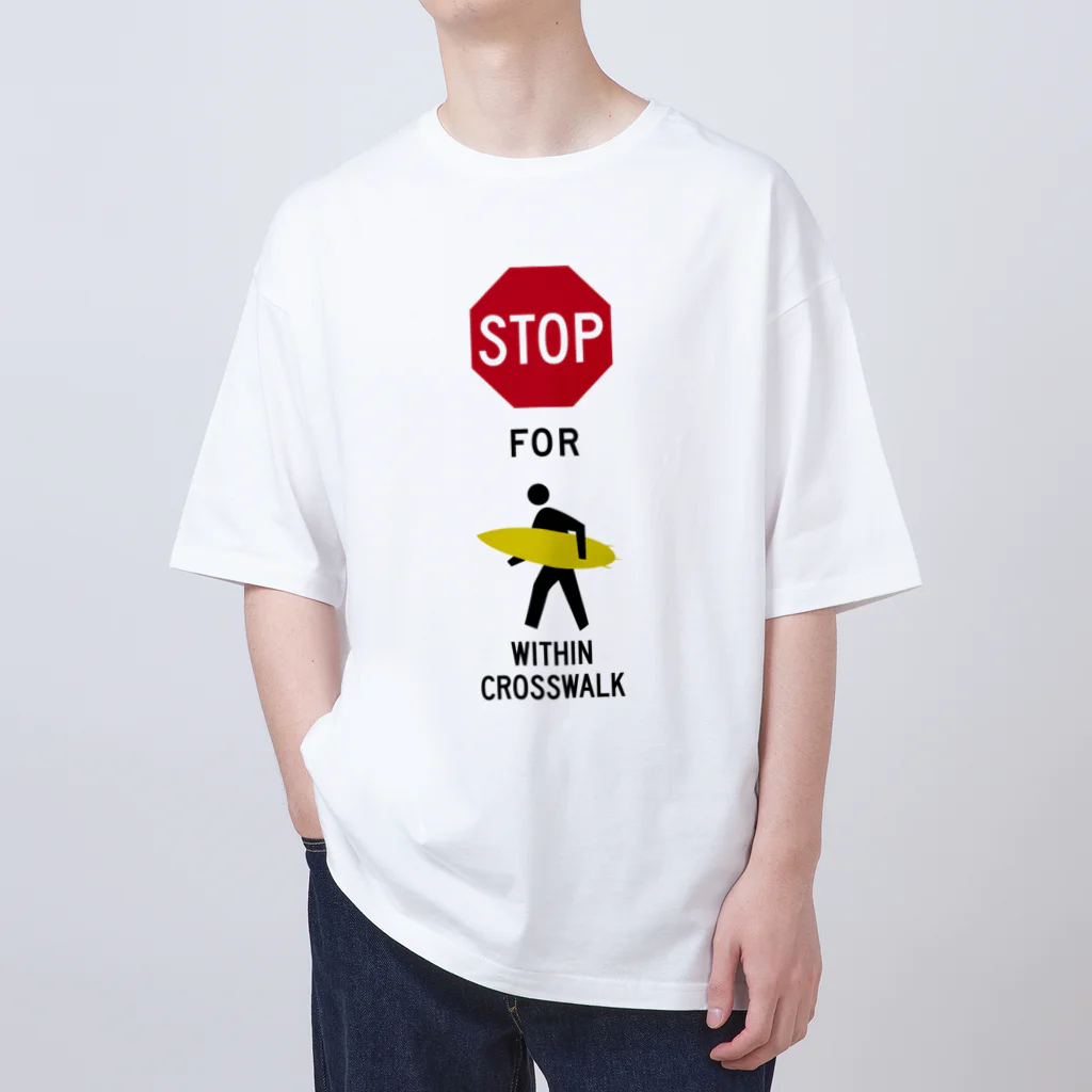 boldandnewのstop for surfer_No.003_fC オーバーサイズTシャツ