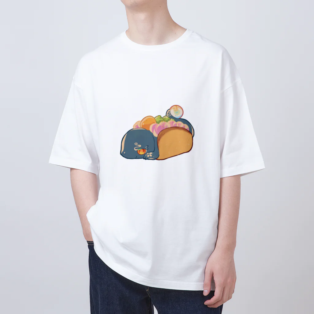 さばかん工房。のさくらずんだ Oversized T-Shirt