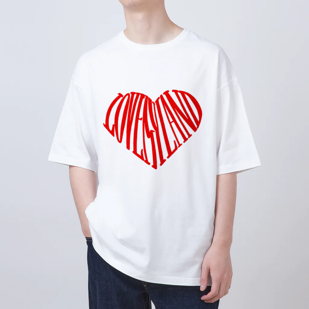 ChiakiのRed Logo Oversized T-Shirt