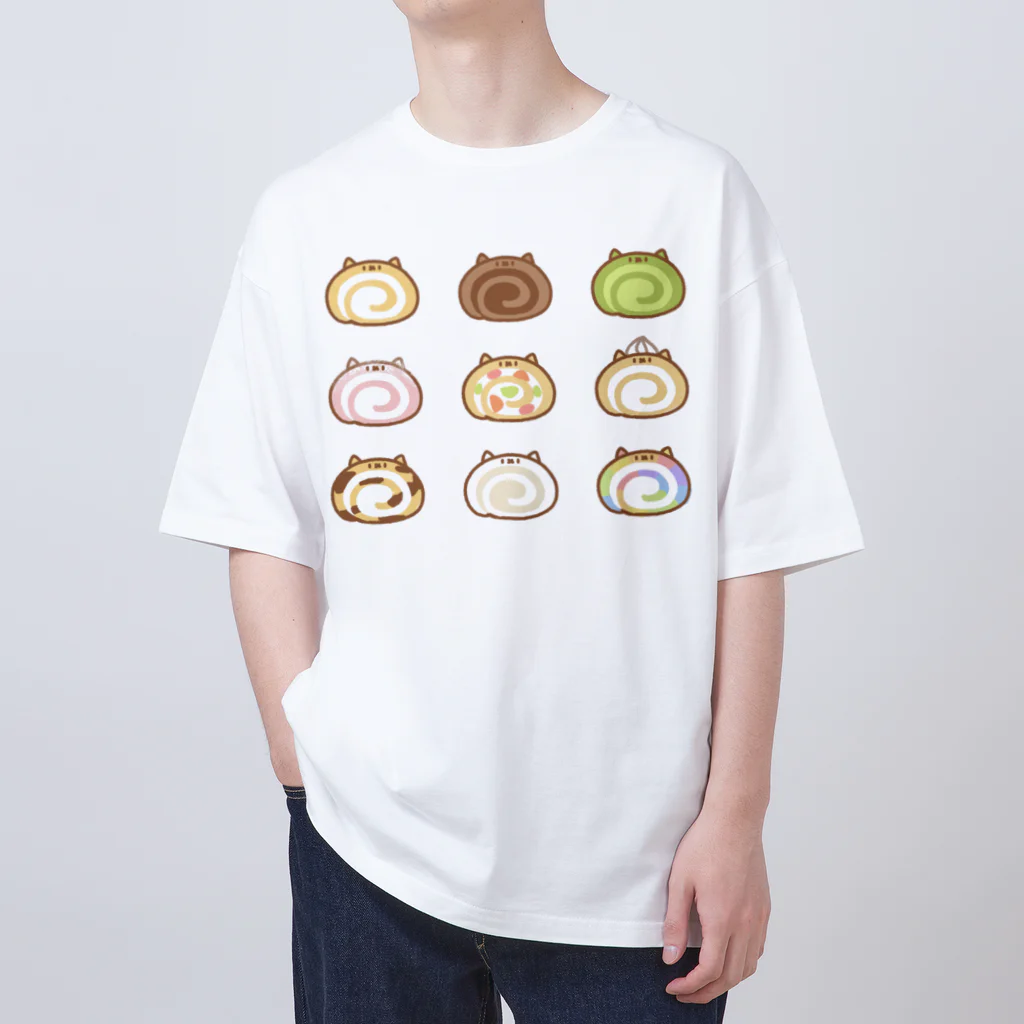 あいぼうのお部屋のロールケーキ オーバーサイズTシャツ