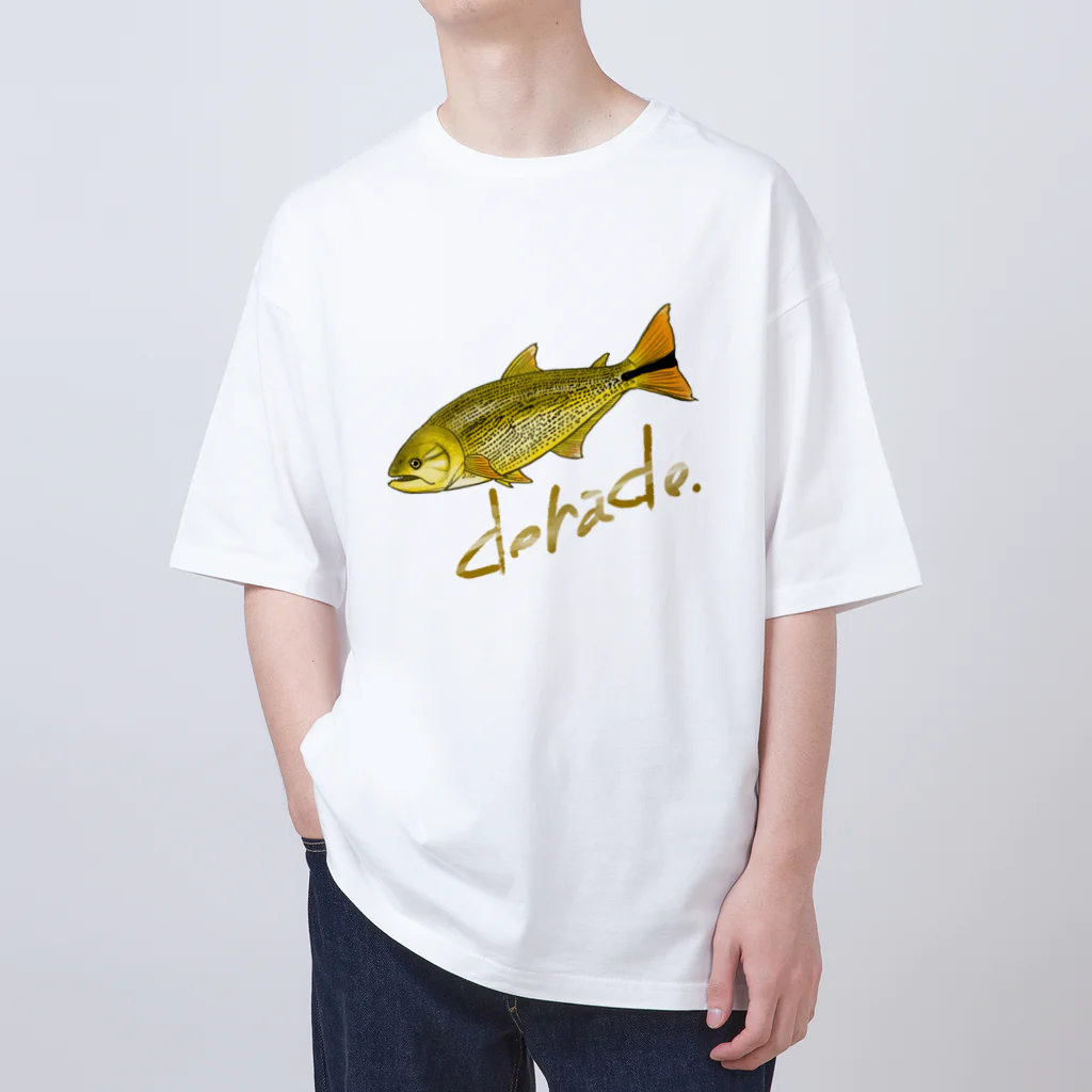 komakkou64の黄金の魚　ドラド オーバーサイズTシャツ