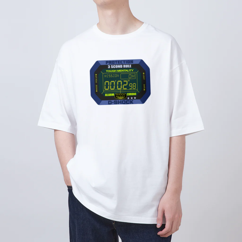 ヒロシオーバーダイブのG-SHOCKと見せかけて3秒ルールの時計 Oversized T-Shirt