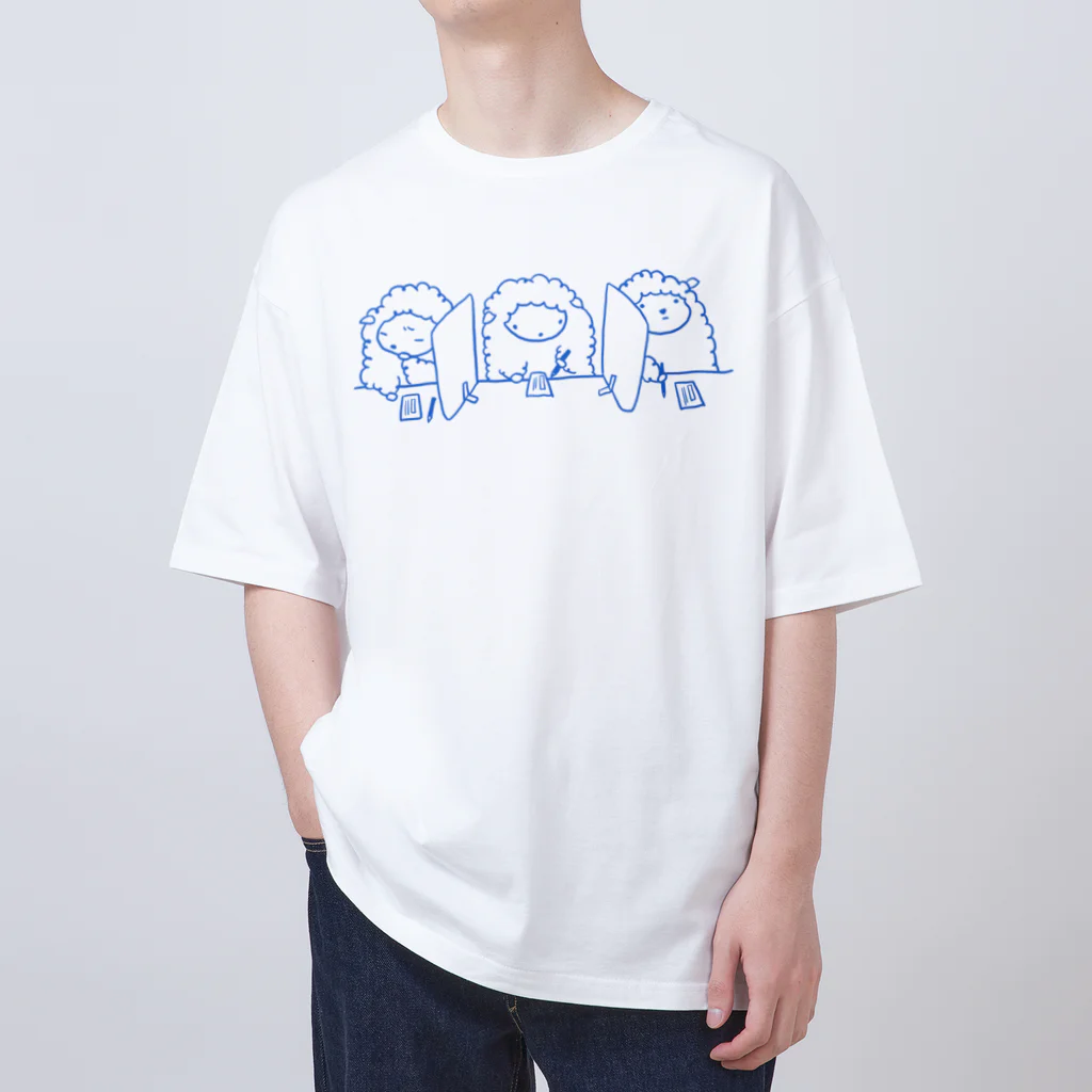 よしず・すだれの投票ヒツジ Oversized T-Shirt