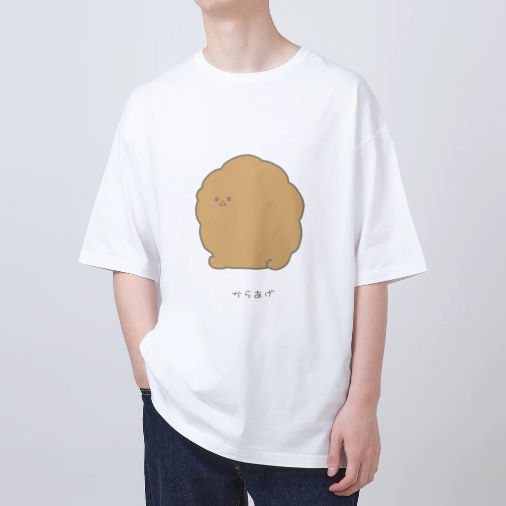 さきまるらんどのからあげのチキ君 Oversized T-Shirt