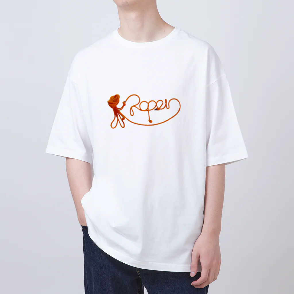 RoperのRoper orange Oversized T-Shirt