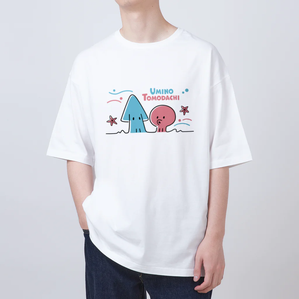 kocoon（コクーン）の海の友達（イカとタコ） Oversized T-Shirt