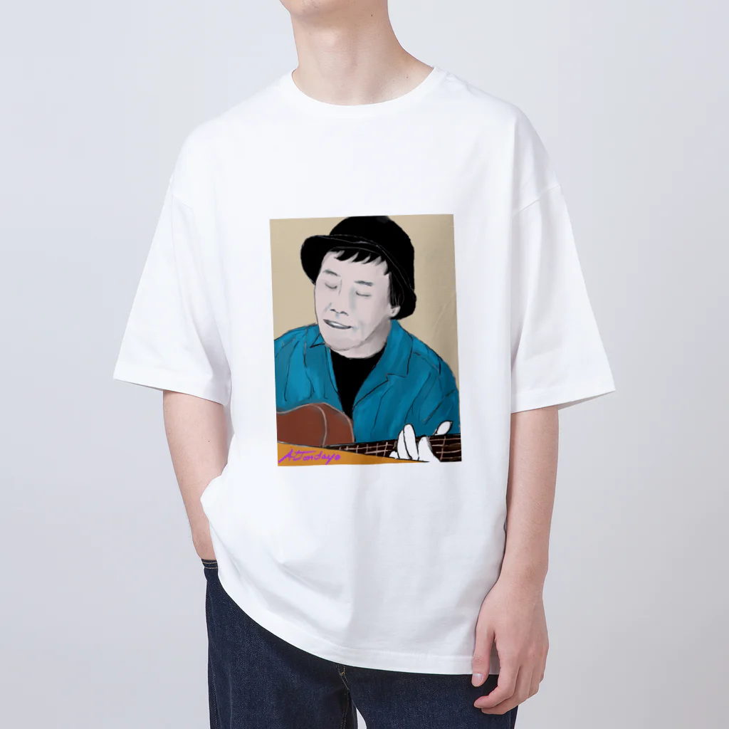 山本章人の父親が描いた私の絵グッズ Oversized T-Shirt