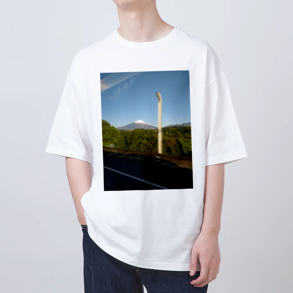 sun 9 storeの富士山は動かない。 Oversized T-Shirt