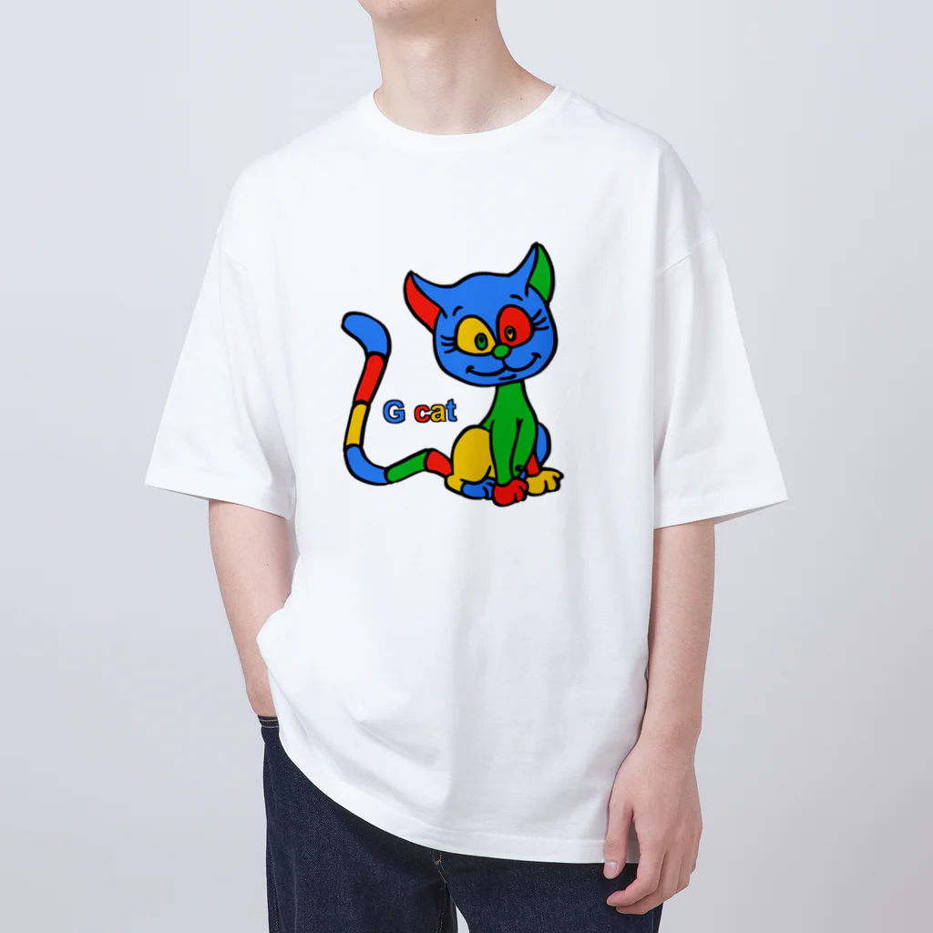 アインシュタインキャットのG cat Oversized T-Shirt