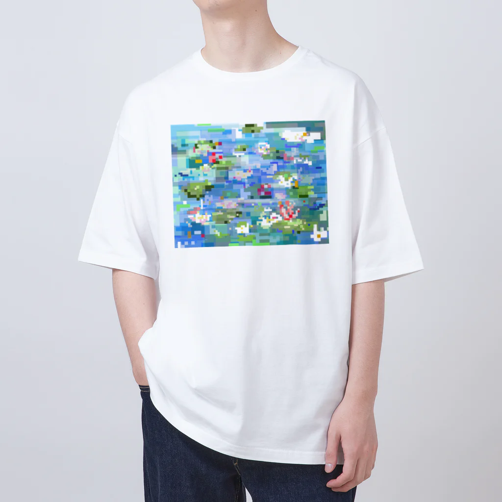 little MAKES.のモネドット オーバーサイズTシャツ