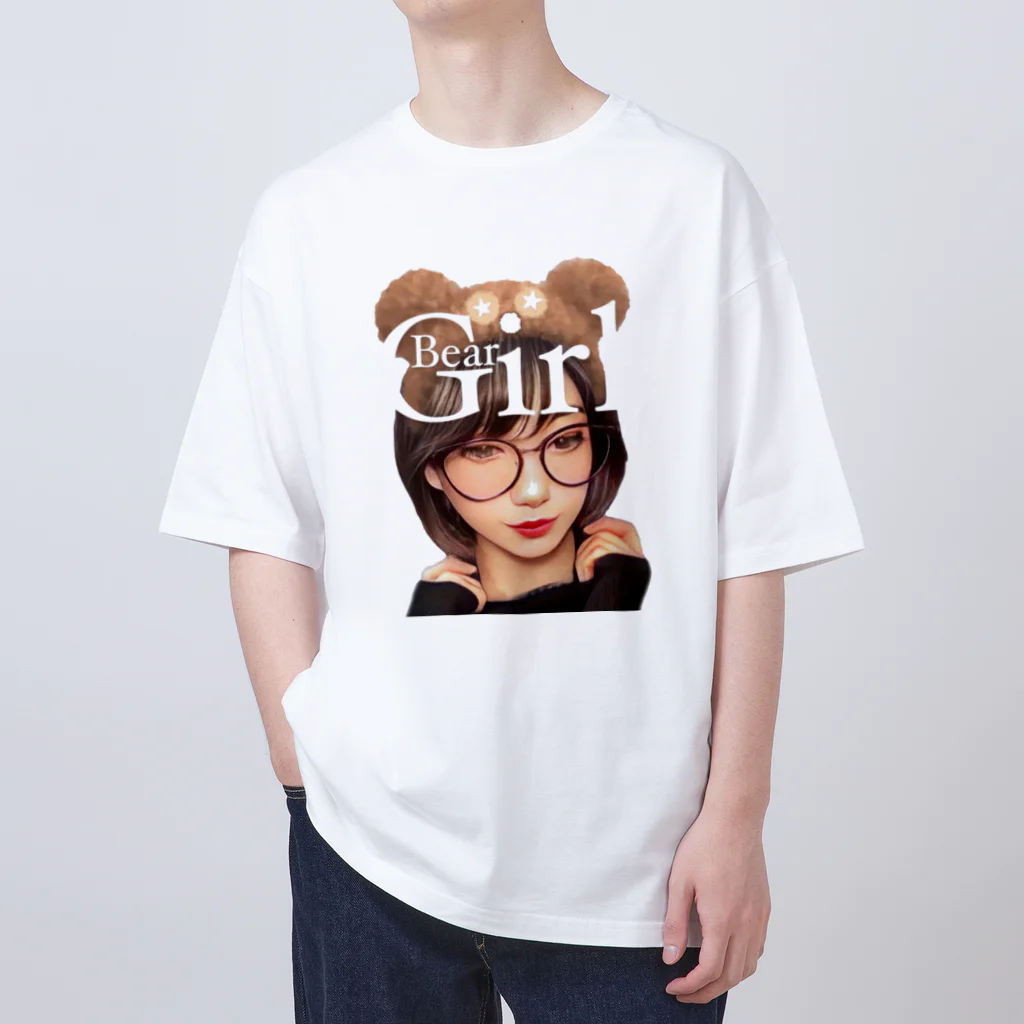 Re:Re:SmileyのBear Girl ☆◡̈⋆ オーバーサイズTシャツ