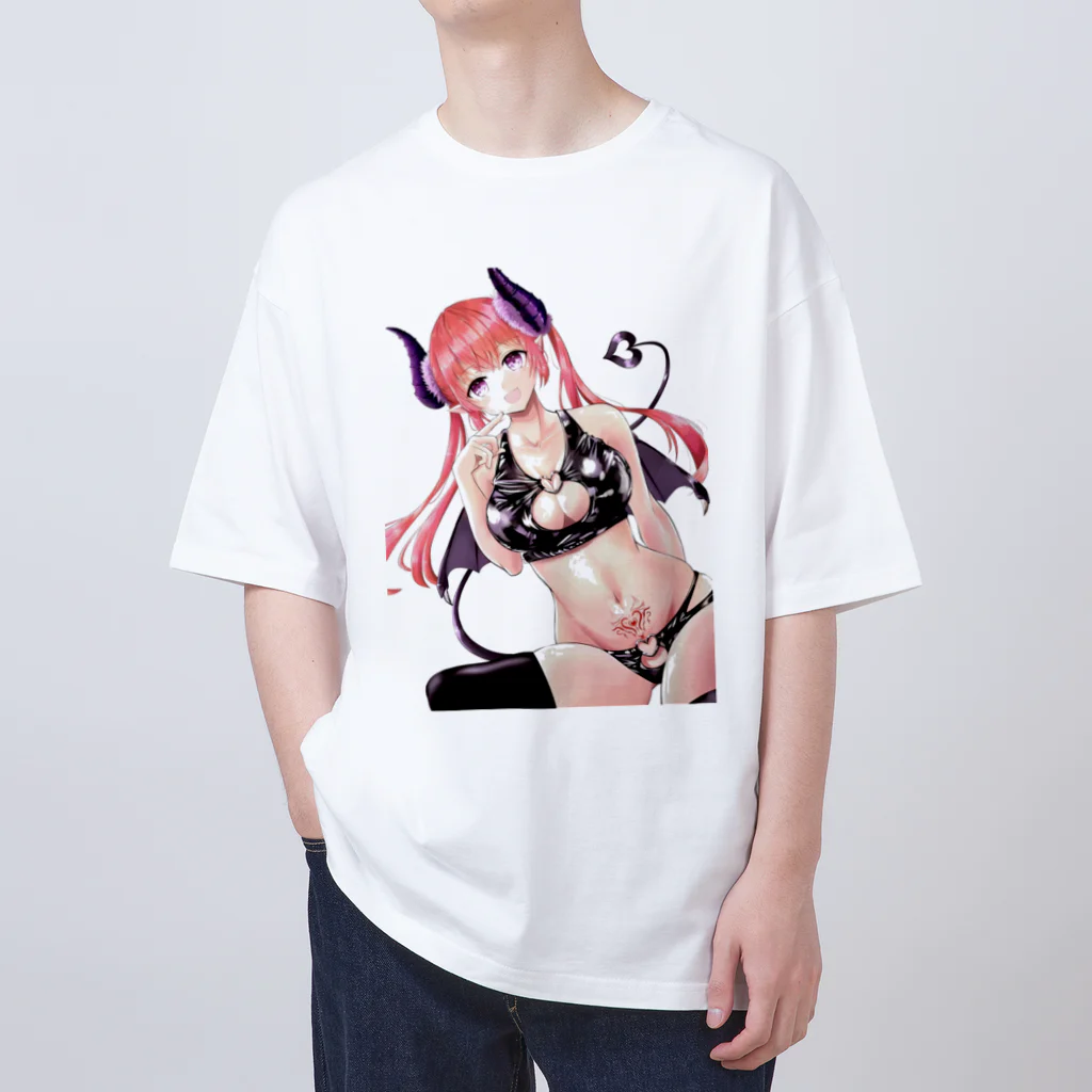 ✟sorairomiran✟のめんへらサキュバスちゃん オーバーサイズTシャツ