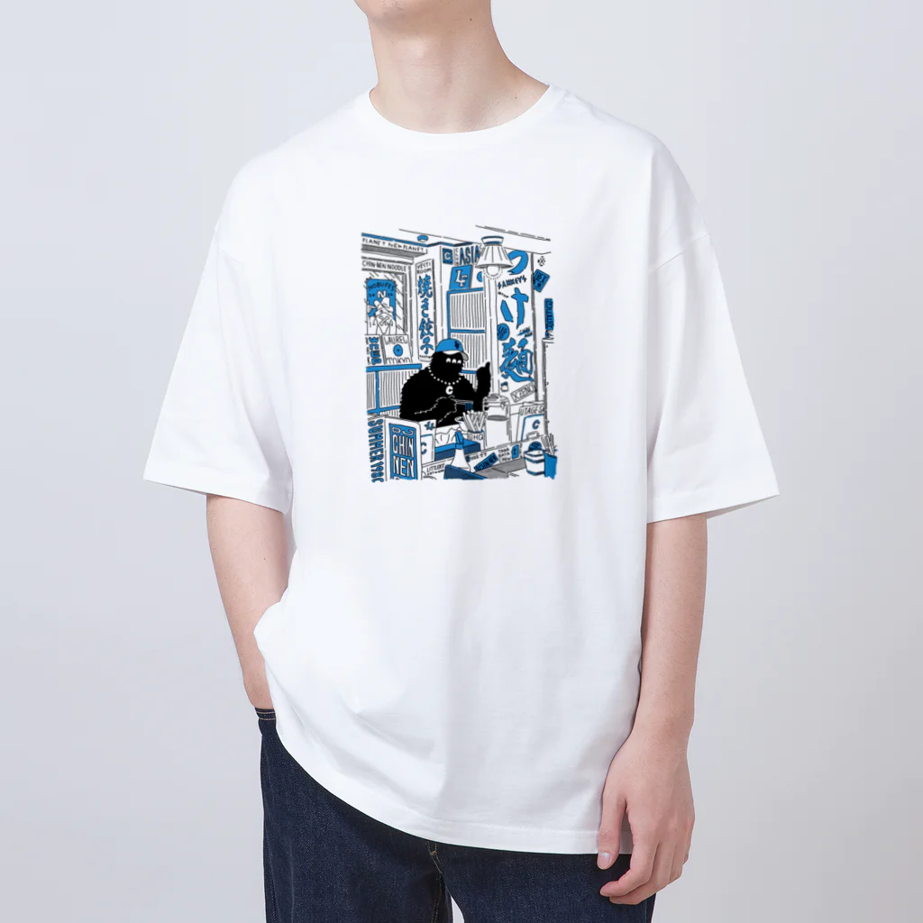 DJ Chin-Nen グッズのDJ Chin-NenオリジナルTシャツ Oversized T-Shirt