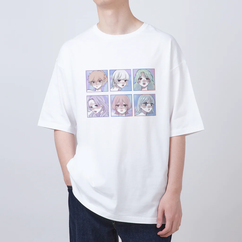 貝柱のgirls オーバーサイズTシャツ