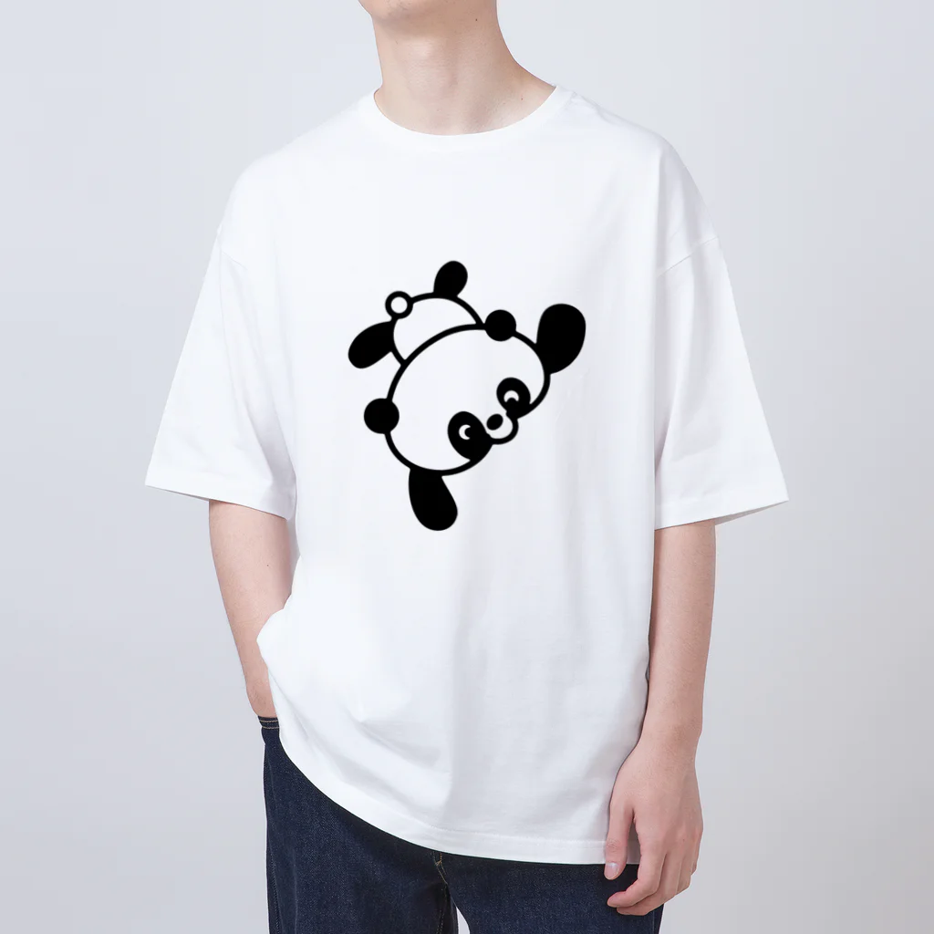 M-kuwaharaのPanda Oversized T-Shirt