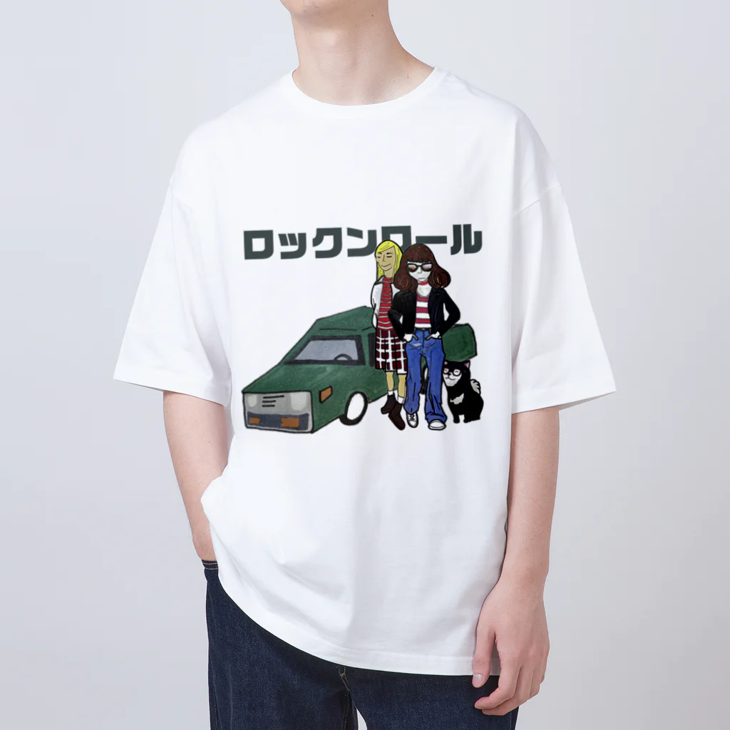 できた商店のロックンロール Oversized T-Shirt