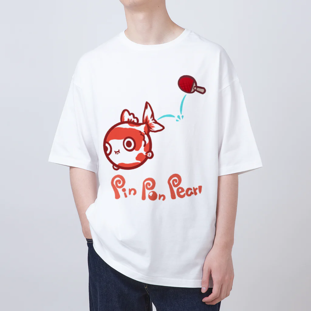 AINE RIUMのピンポン🏓パールTシャツ オーバーサイズTシャツ