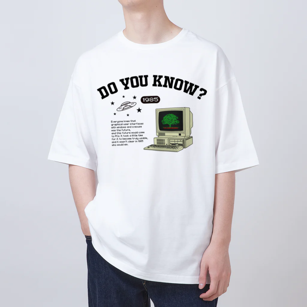 アージーの1985年のPC Oversized T-Shirt