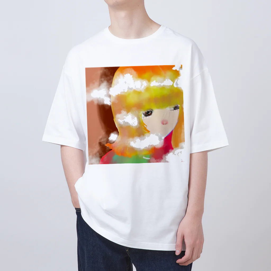 ハコの雲 Oversized T-Shirt