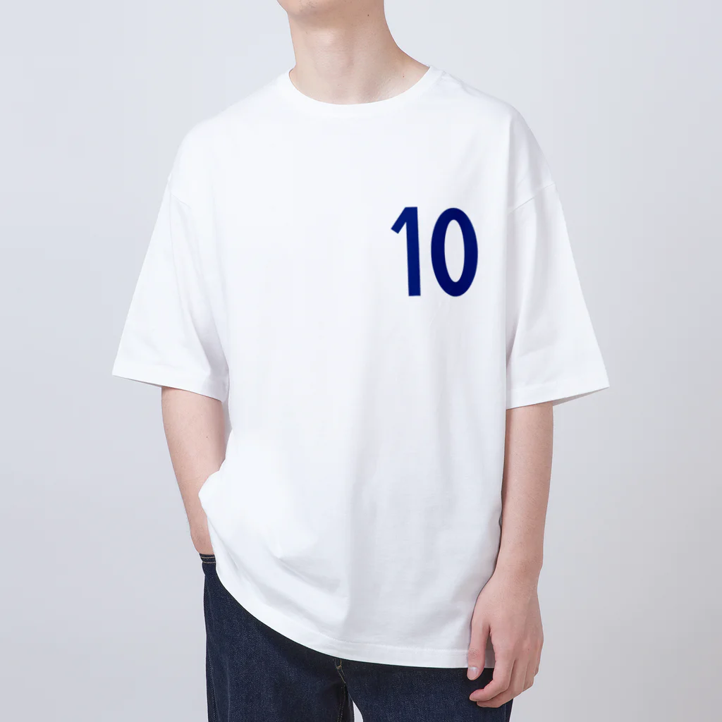 サッカー少年のユニフォーム風Tシャツ オーバーサイズTシャツ