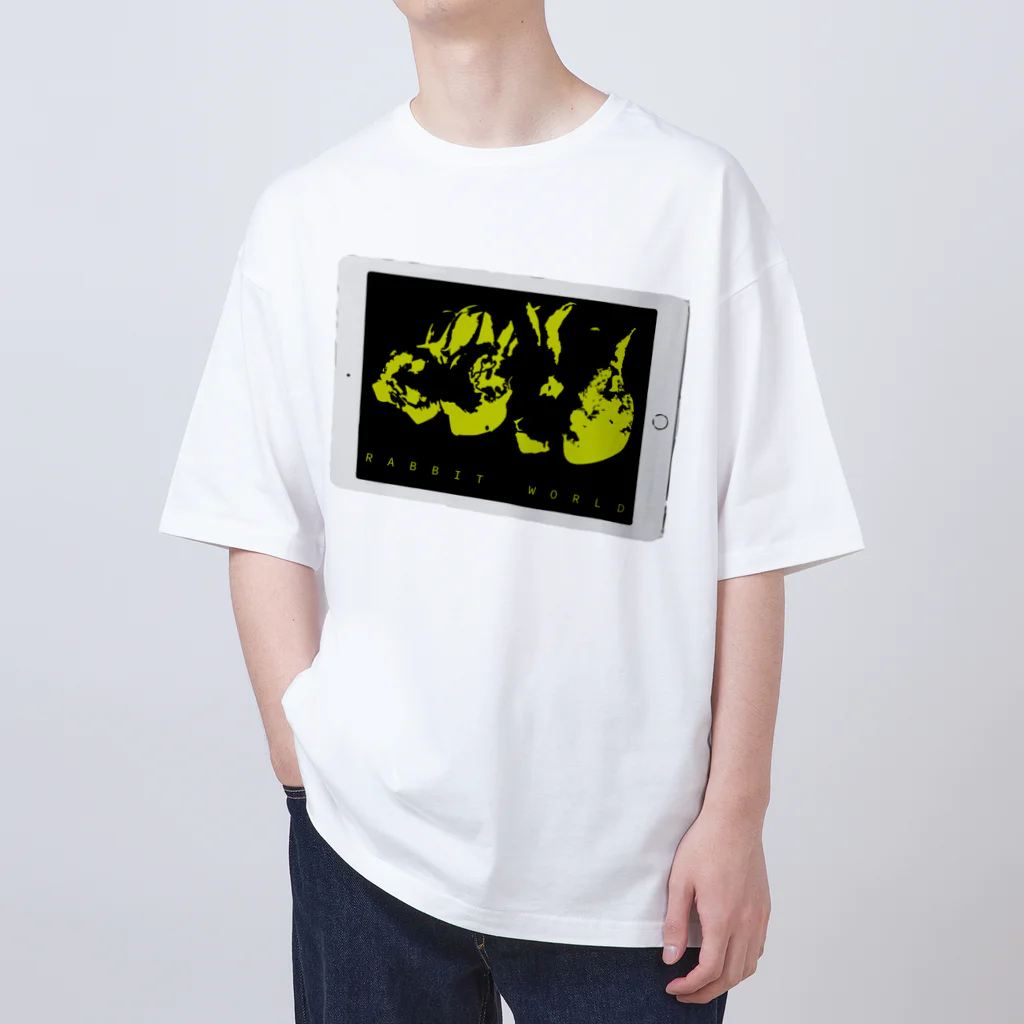 AngelRabbitsのRABBIT WORLD Oversized T-Shirt