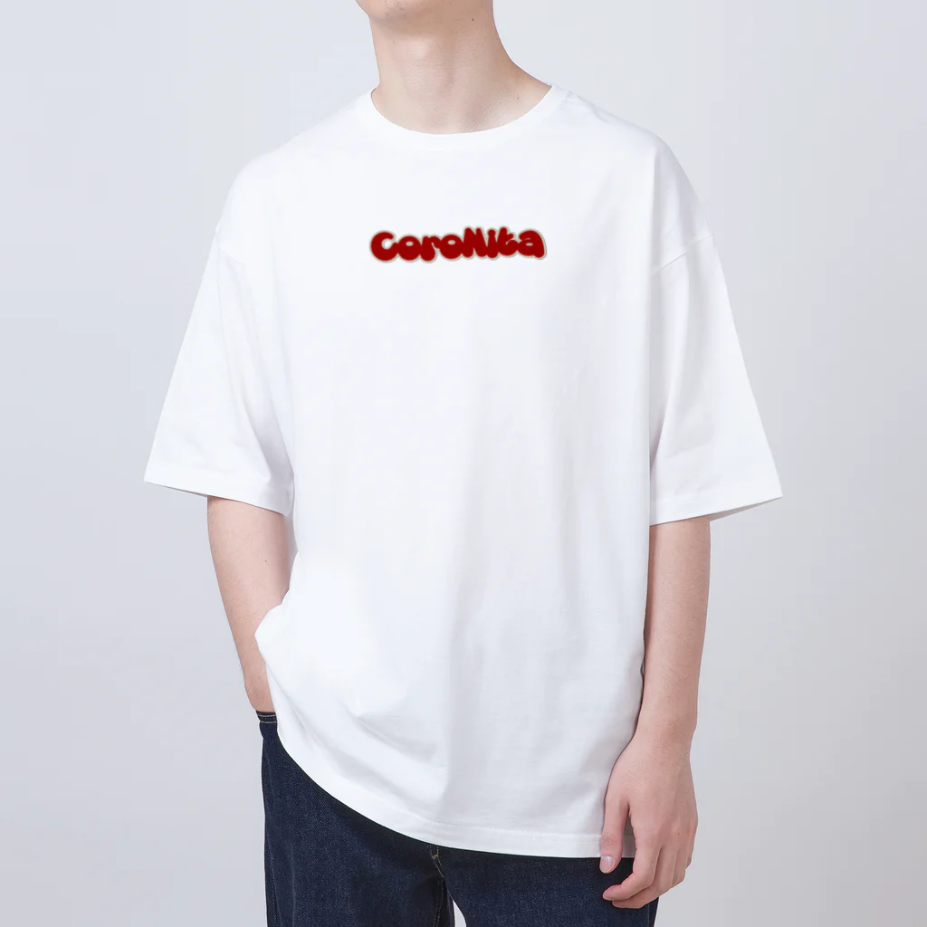 ドロイド@コンパス垢の"CoroNita" Oversized T-Shirt