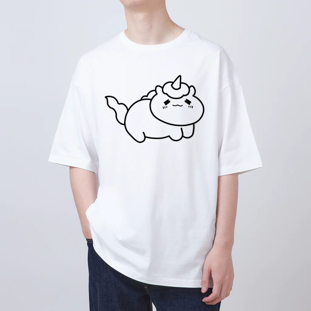 望月のあ🐈🏵のゆにこーんオーバーサイズTシャツ Oversized T-Shirt