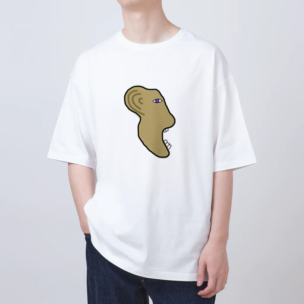 タック宅配の横顔くん Oversized T-Shirt