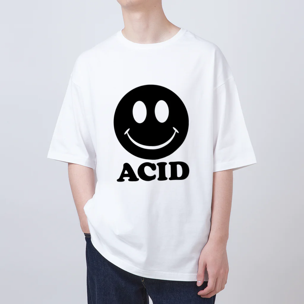 レジスト・ウェイブスのACID SMILE Oversized T-Shirt