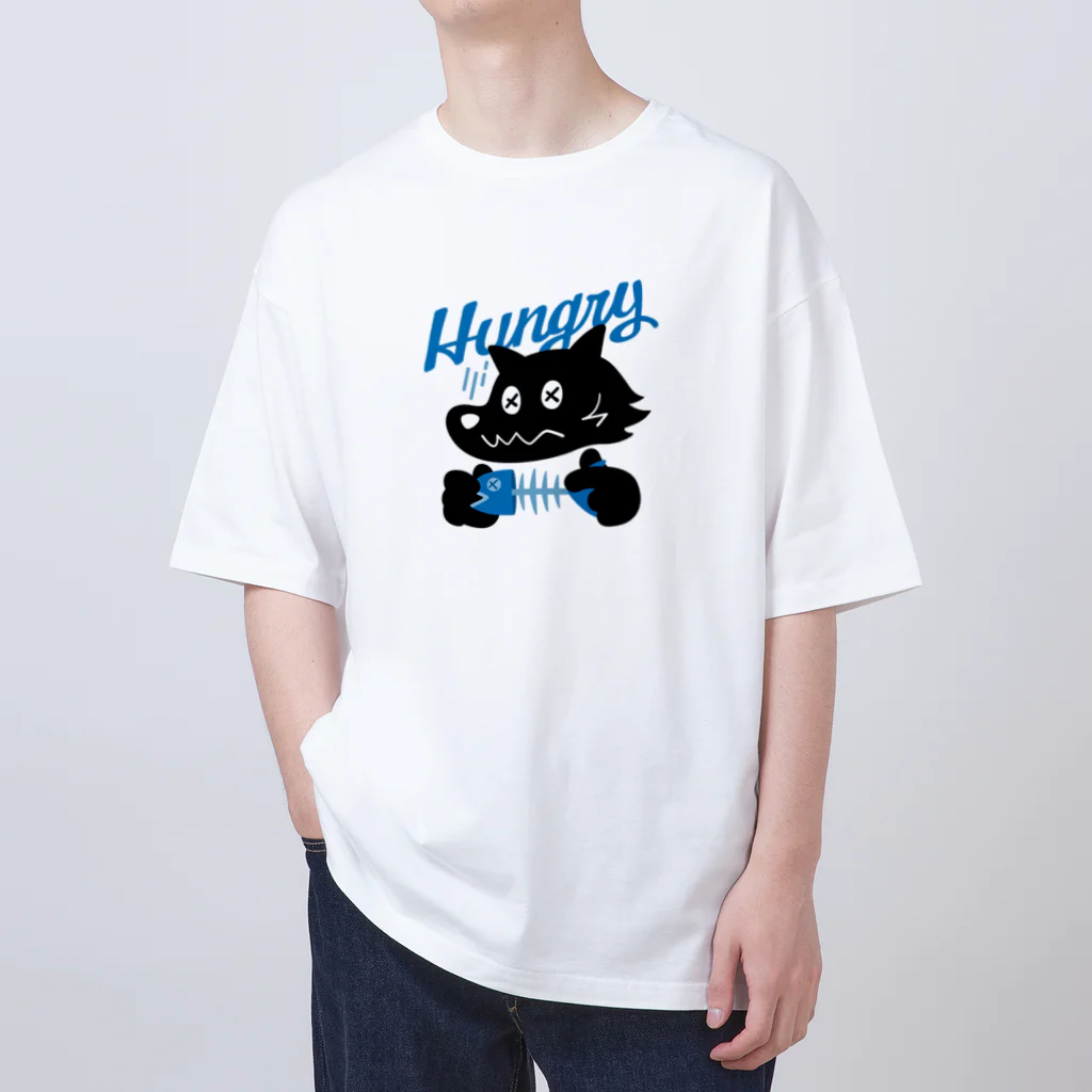 kocoon（コクーン）の空腹ハングリー犬 Oversized T-Shirt