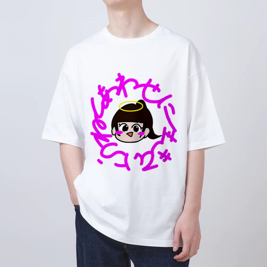 ぽに子世界観の天使ぽに子 オーバーサイズTシャツ