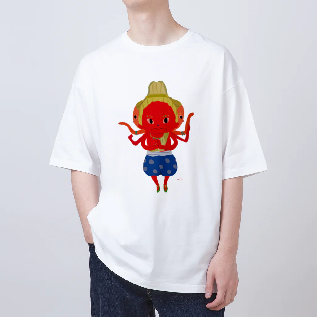 おばけ商店の神仏Tシャツ〈阿修羅〉 Oversized T-Shirt