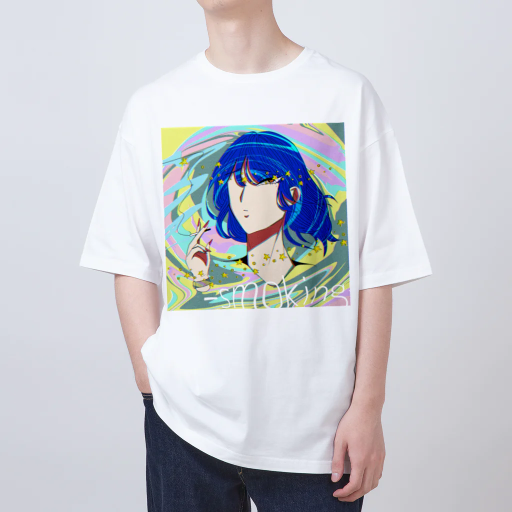 ine's shopのsmoke オーバーサイズTシャツ