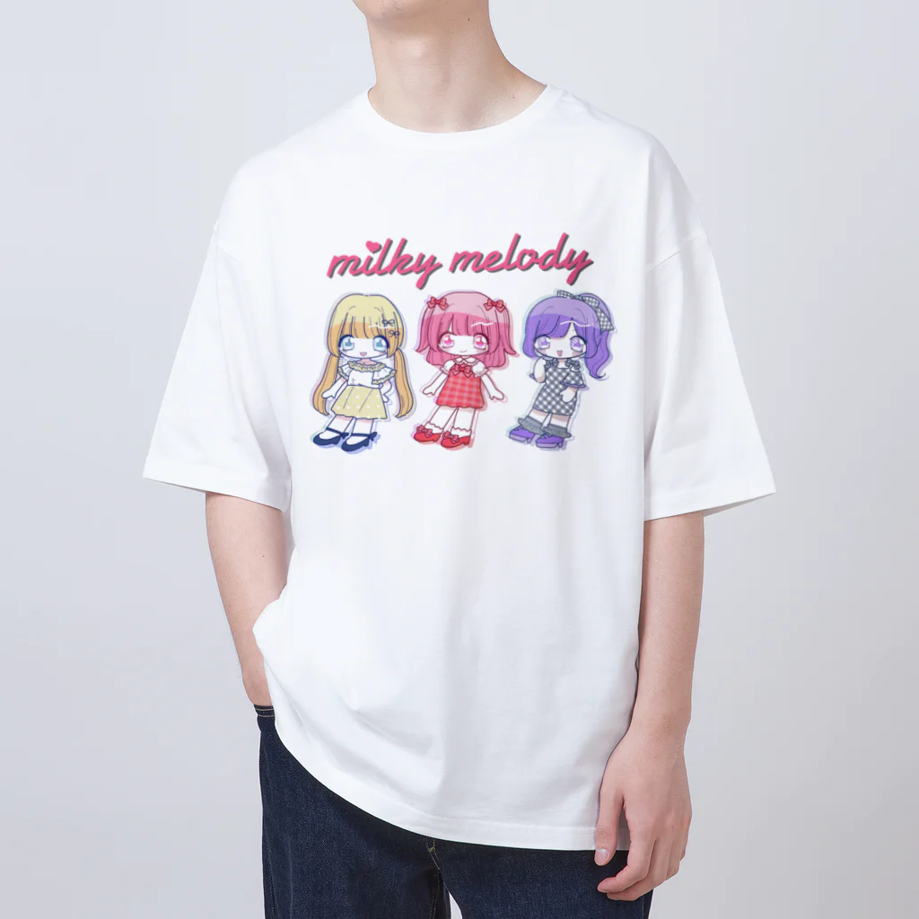 milky♡melodyのみるめろちゃん🍭💎🌸 オーバーサイズTシャツ