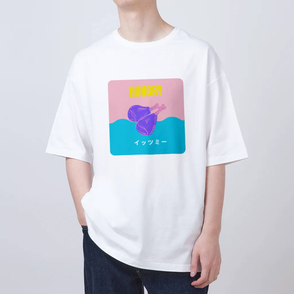 -flow-のHUNGRY Oversized T-Shirt