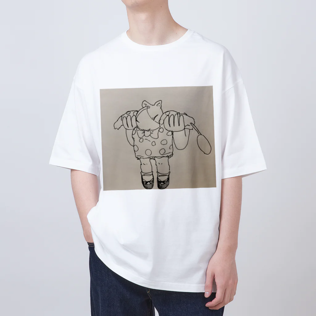 バーニング×バニー　ら太朗ショップのバーニング×バニー　ラビ Oversized T-Shirt