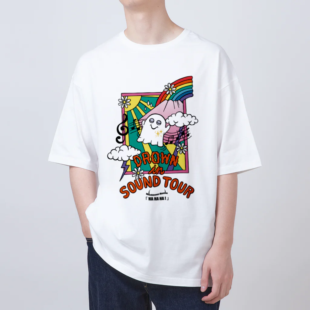 mischievous monster「  HA HA HA ! 」のDROWN IN SOUND TOUR Oversized T-Shirt