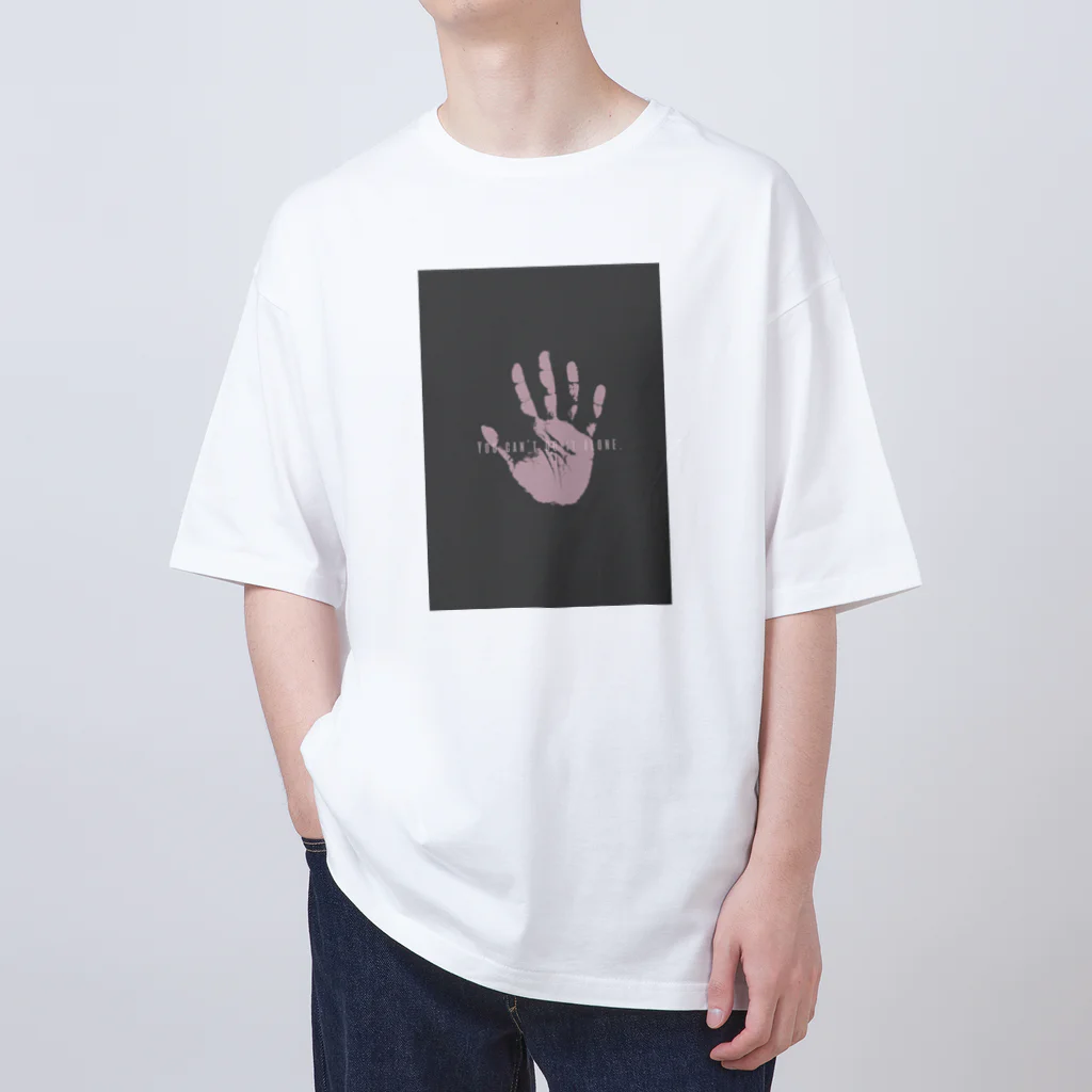 muffin_de_suの手 Oversized T-Shirt