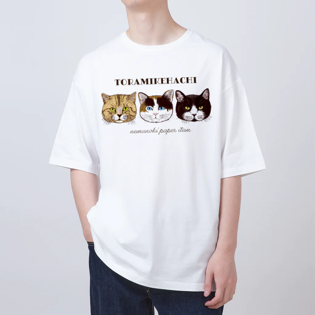 nemunoki paper itemのトラミケハチ オーバーサイズTシャツ