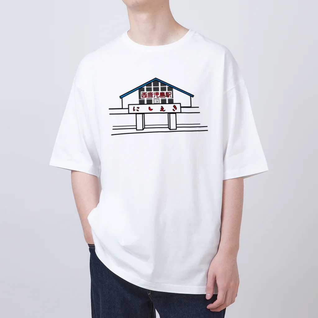 workshop KAGOSHIMAの西駅 オーバーサイズTシャツ