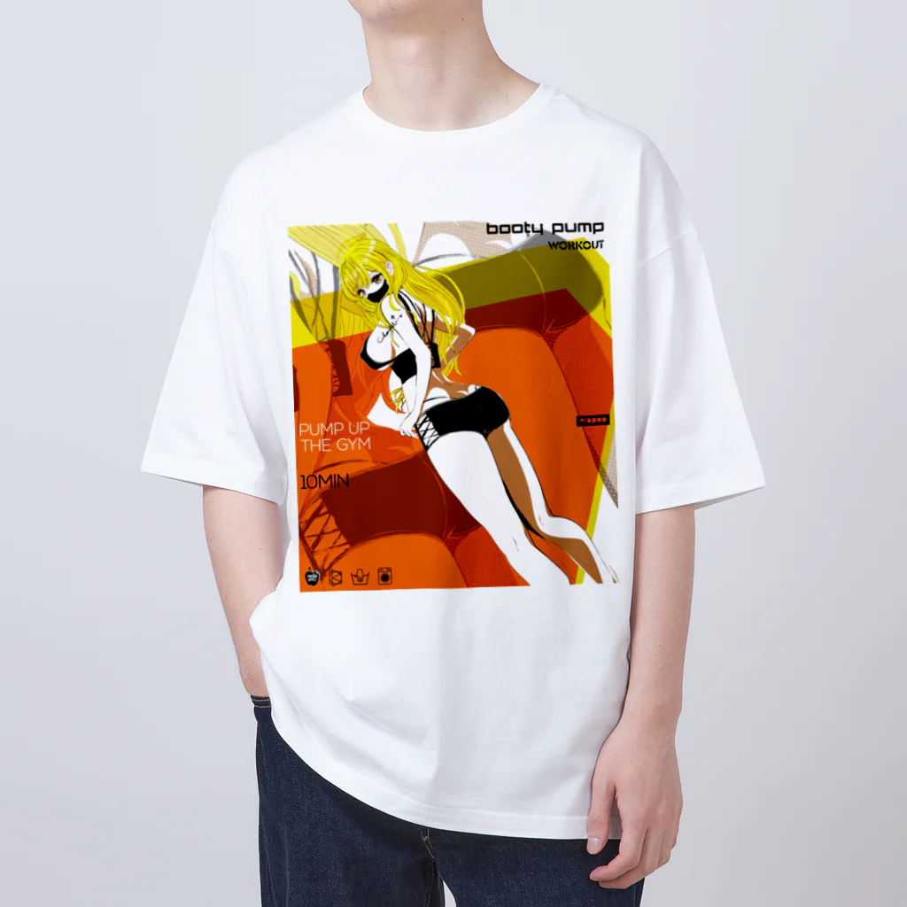 loveclonesのBOOTY PUMP 夏の着せ替えドール 0564 エロポップ ギャル せな 白限定 Oversized T-Shirt