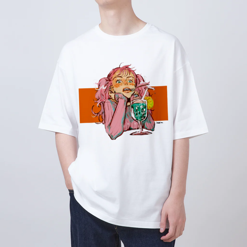 imchimのメロンソーダ少女 Oversized T-Shirt