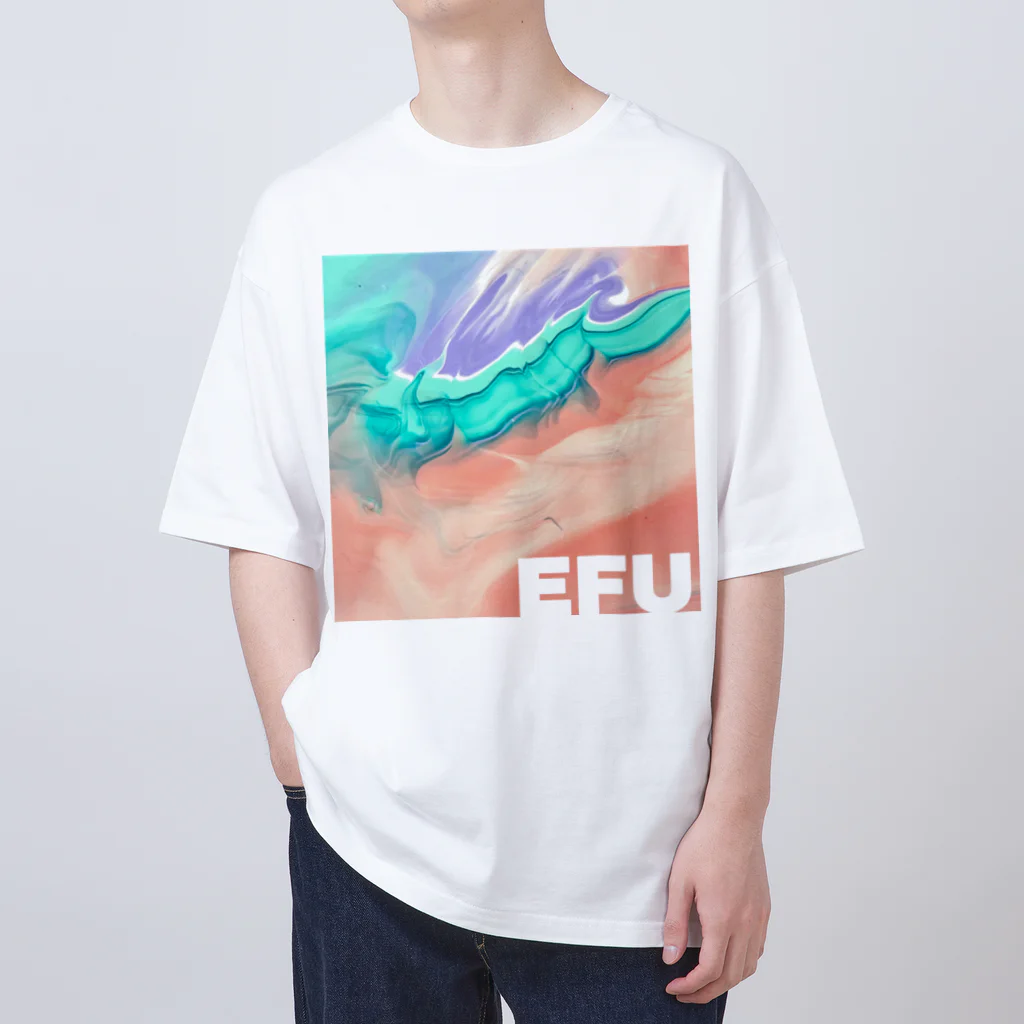 EFUのEFU オーバーサイズTシャツ Oversized T-Shirt